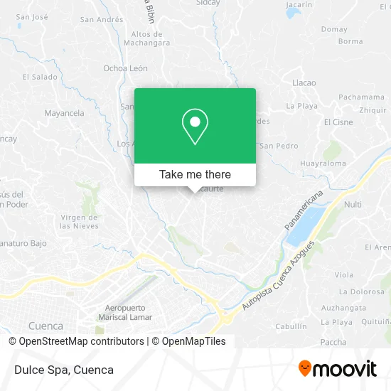 Dulce Spa map