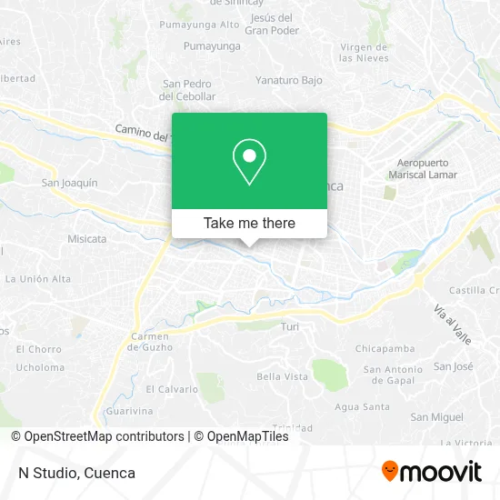 N Studio map