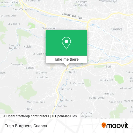 Trejo.Burguers map