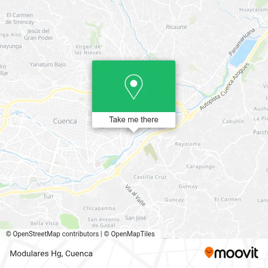 Modulares Hg map