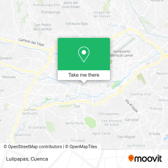 Lulipapas map