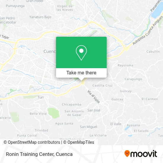Ronin Training Center map