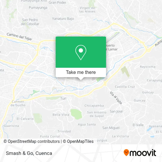 Smash & Go map