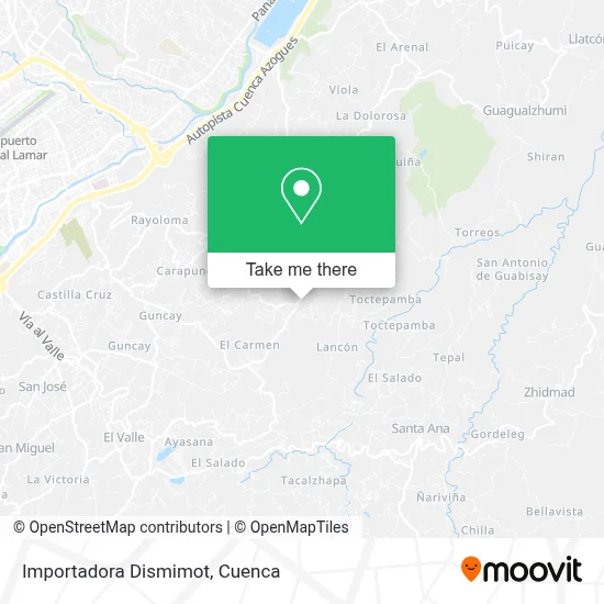 Importadora Dismimot map