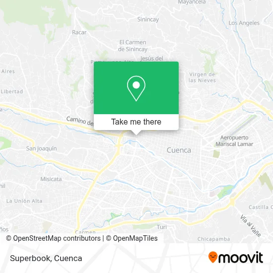 Superbook map