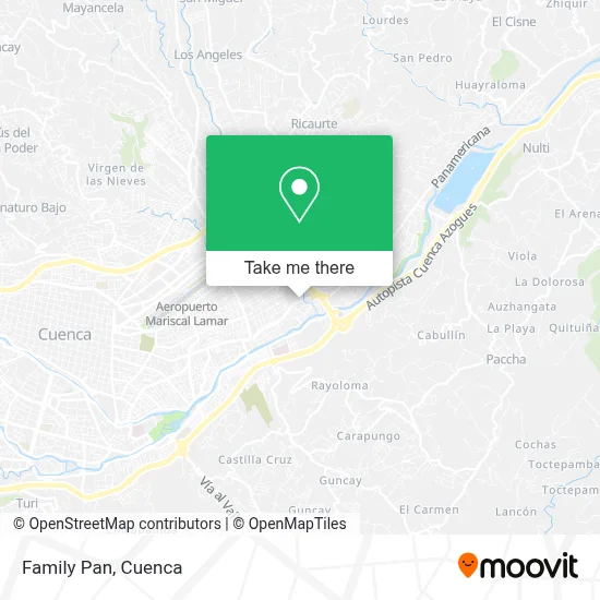 Family Pan map