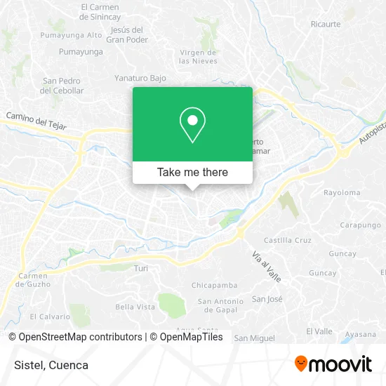 Sistel map