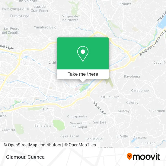 Glamour map