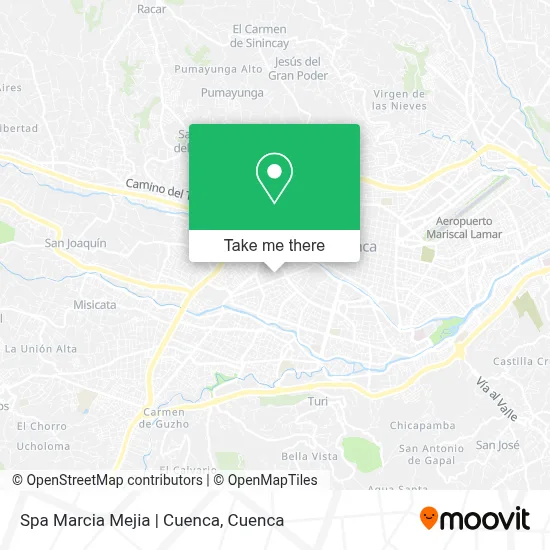 Spa Marcia Mejia | Cuenca map