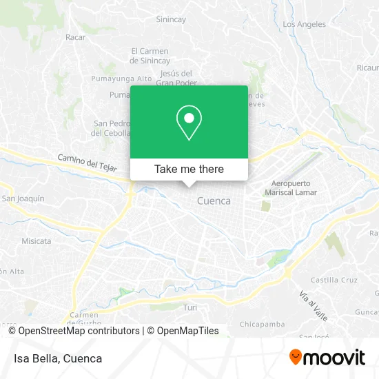 Isa Bella map