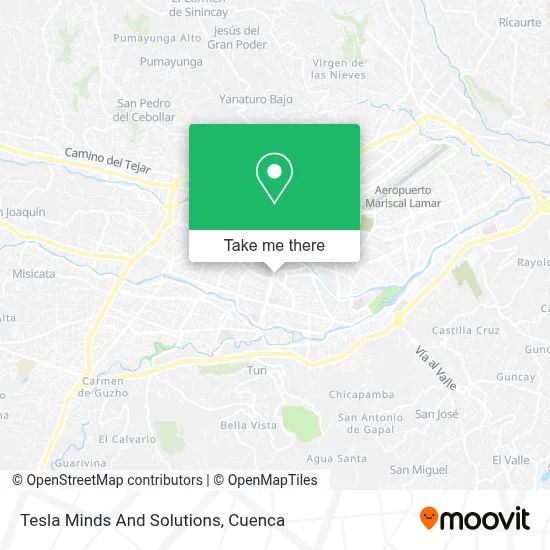 Tesla Minds And Solutions map
