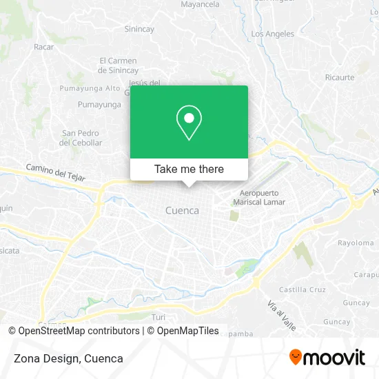 Zona Design map