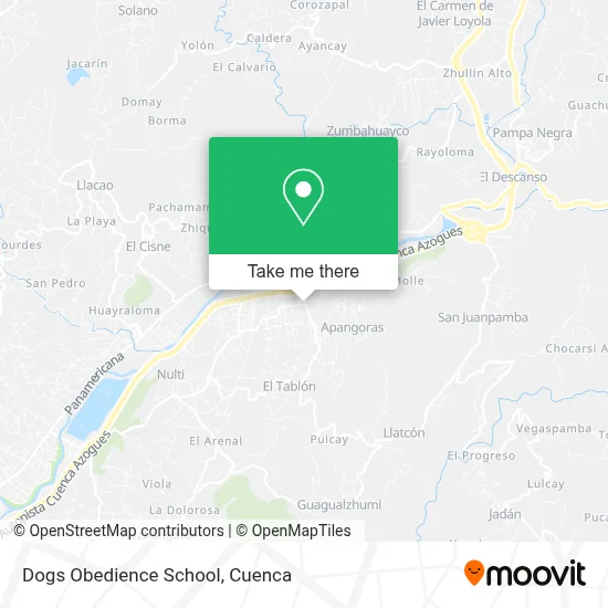Dogs Obedience School map