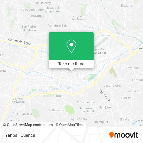 Yanbal map