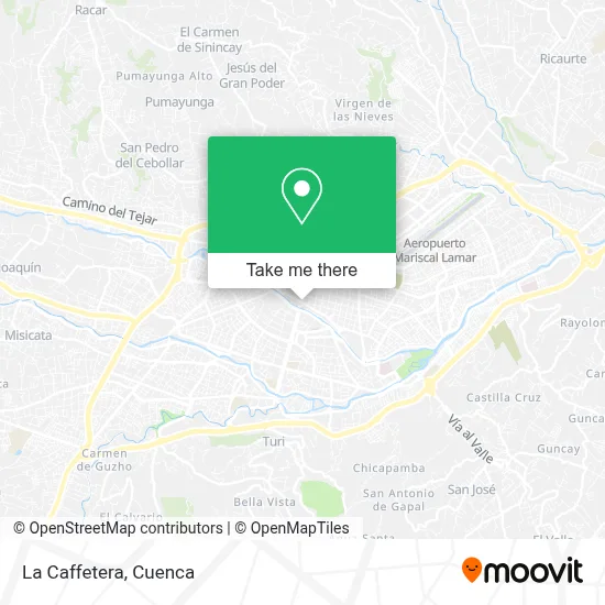 La Caffetera map