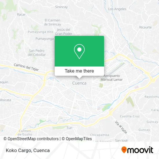 Koko Cargo map