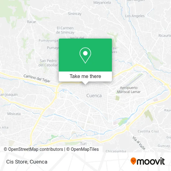 Cis Store map