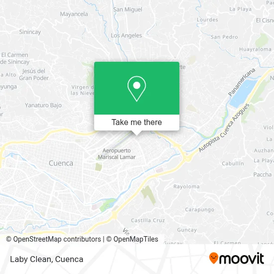 Laby Clean map
