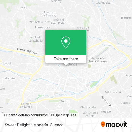 Sweet Delight Heladería map