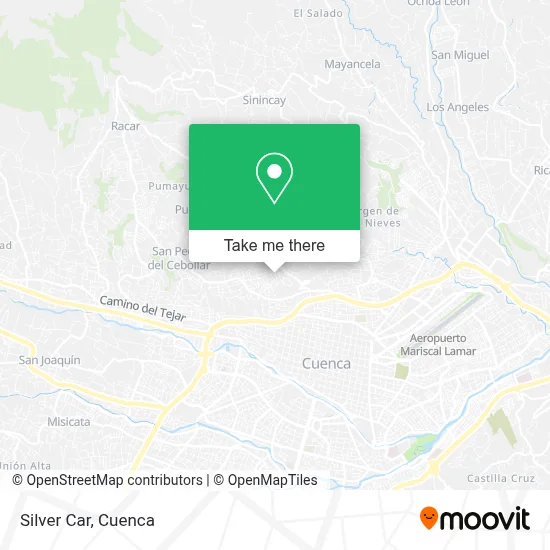 Silver Car map
