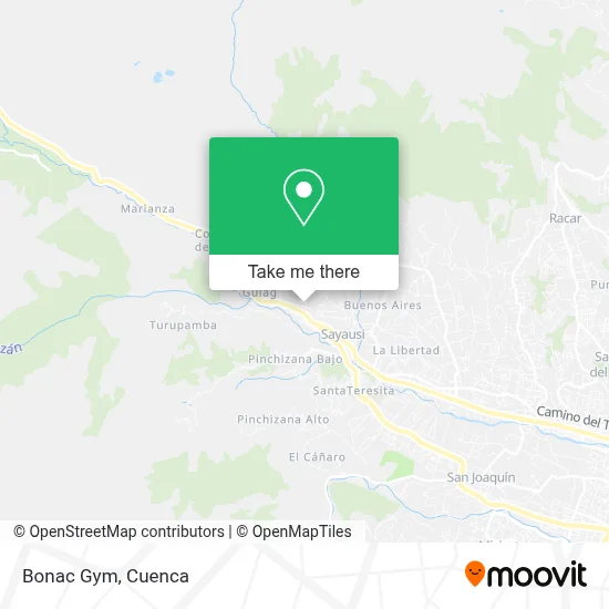 Bonac Gym map
