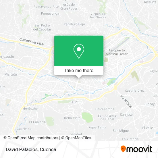 David Palacios map