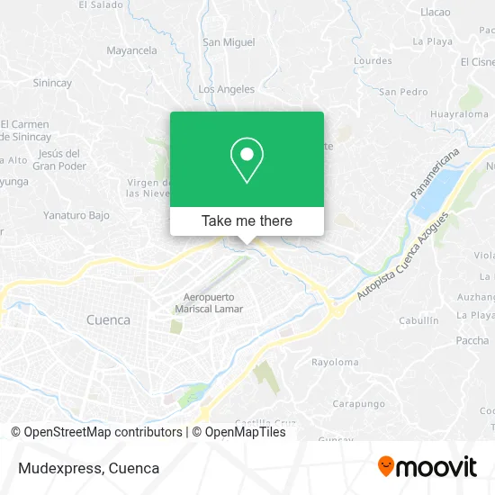 Mudexpress map