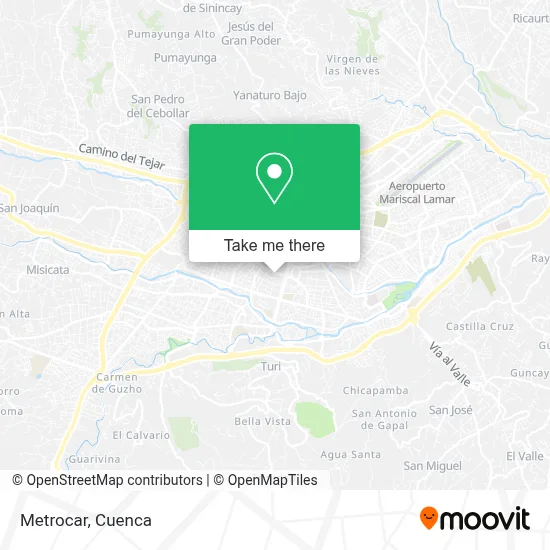 Metrocar map