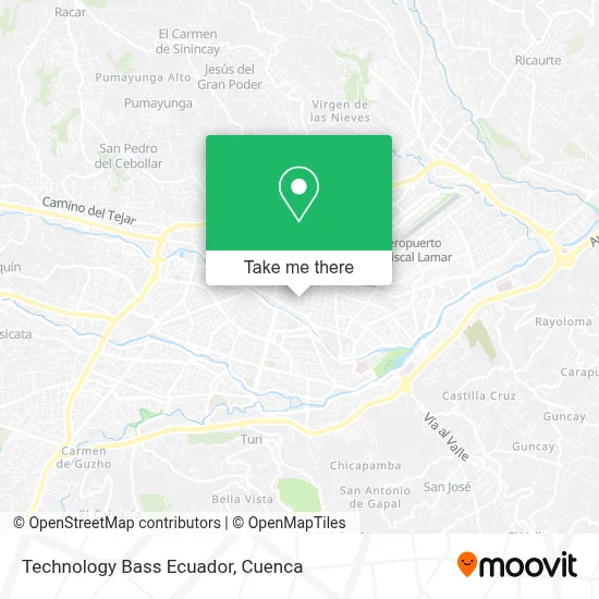 Technology Bass Ecuador map