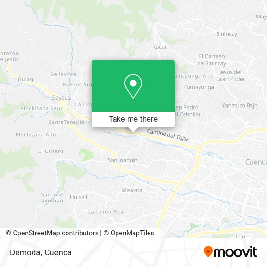 Demoda map