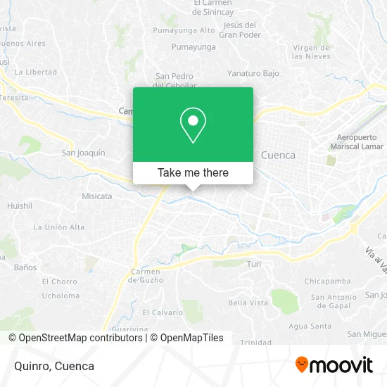 Quinro map