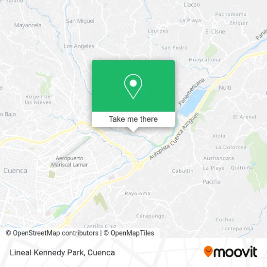 Lineal Kennedy Park map
