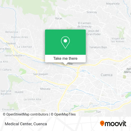 Med Center map