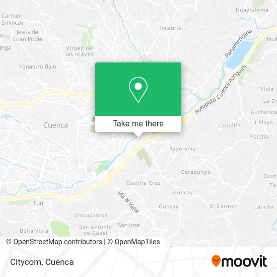 Citycom map