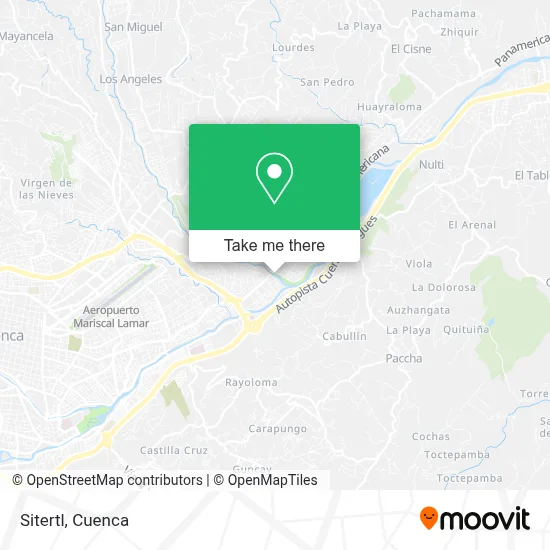 Sitertl map