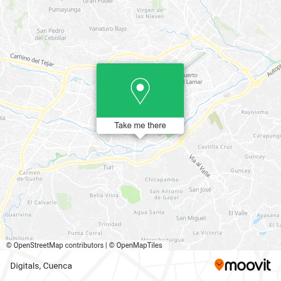 Digitals map