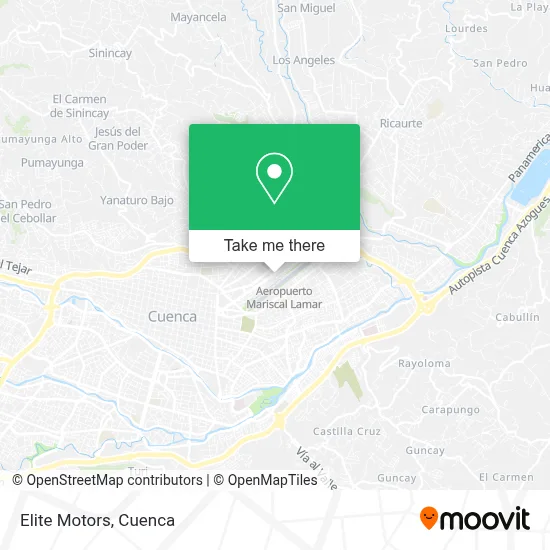 Elite Motors map