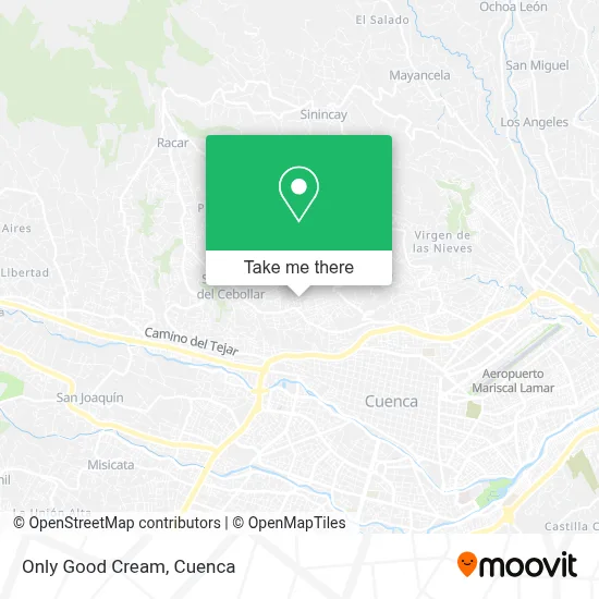 Only Good Cream map