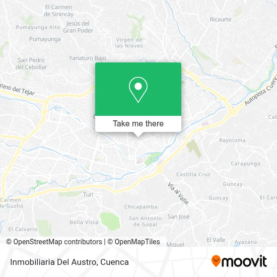 Inmobiliaria Del Austro map