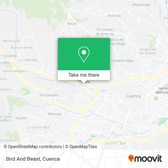 Bird And Beast map