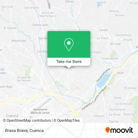 Brasa Brava map