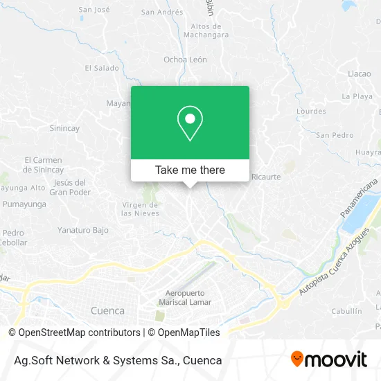 Ag.Soft Network & Systems Sa. map