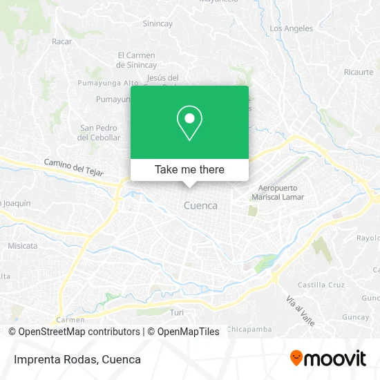 Imprenta Rodas map