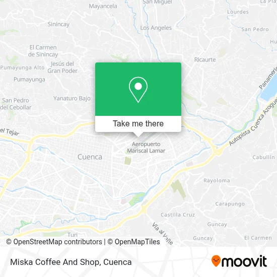Miska Coffee And Shop map