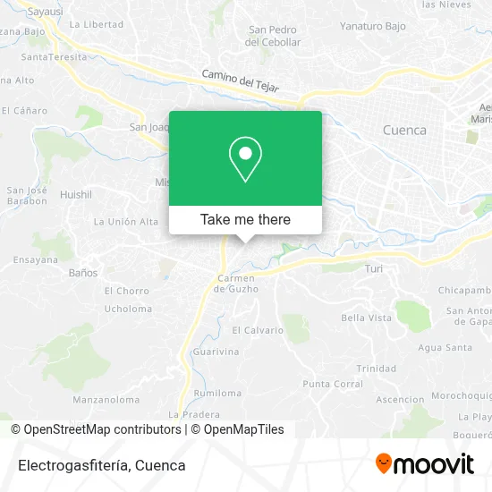Electrogasfitería map