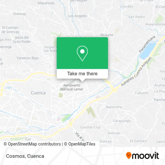 Cosmos map