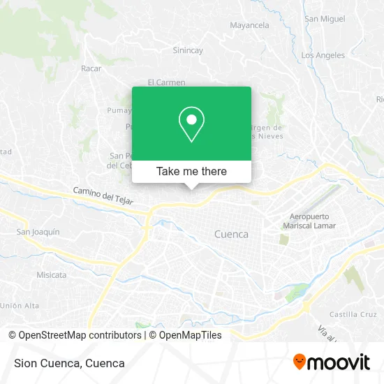Sion Cuenca map