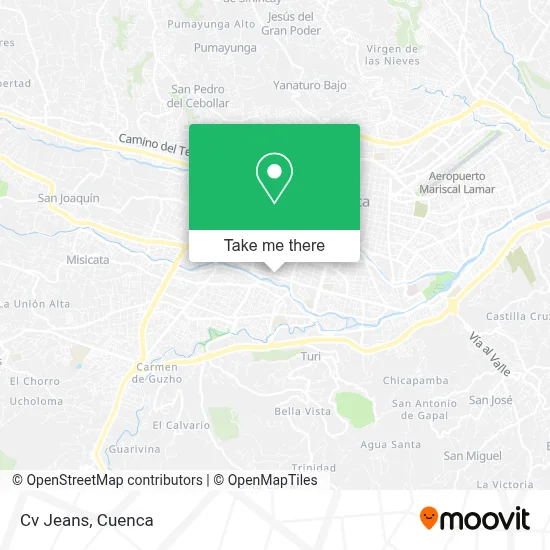 Cv Jeans map