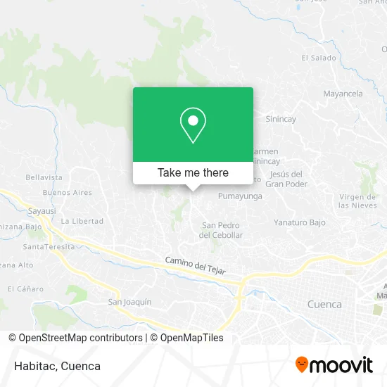 Habitac map
