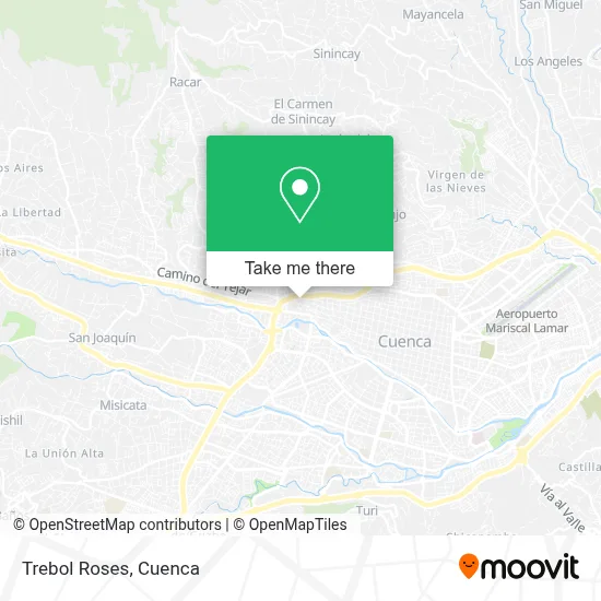 Trebol Roses map